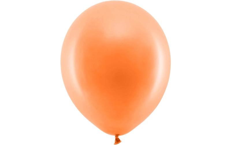 Partydeco Ballons Uni Rainbow pastel orange