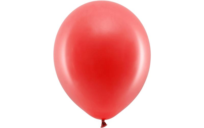 Partydeco Ballons Uni Rainbow pastel rot