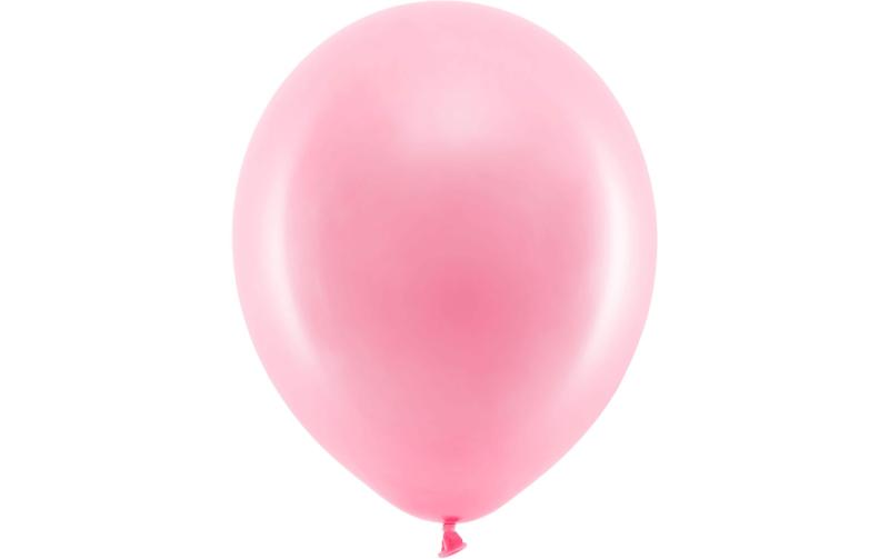Partydeco Ballons Uni Rainbow pastel rosa