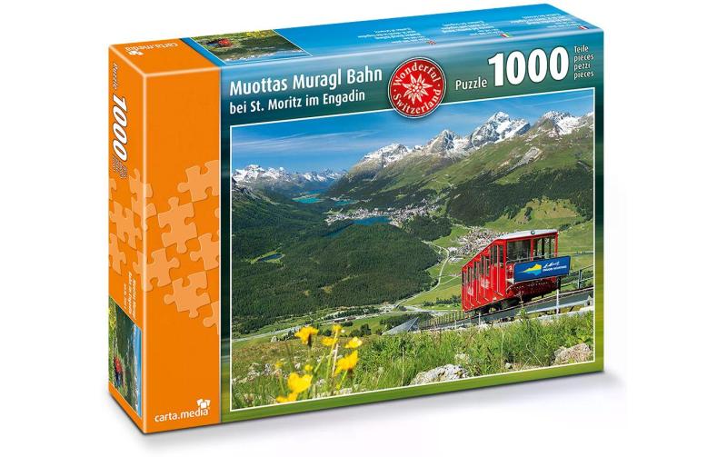 Muottas Muragl Bahn bei St.Moritz