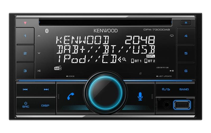 KENWOOD Autoradio DPX-7300DAB
