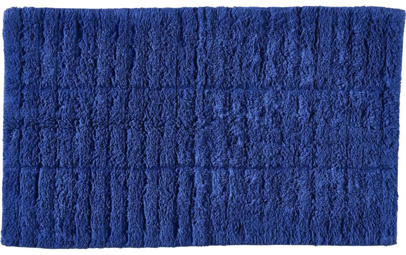Zone Badeteppich Soft Tiles Indigo Blue