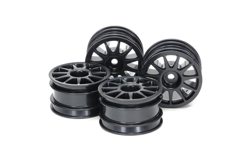 Tamiya 11-Spoke Wheels Black GR Yaris