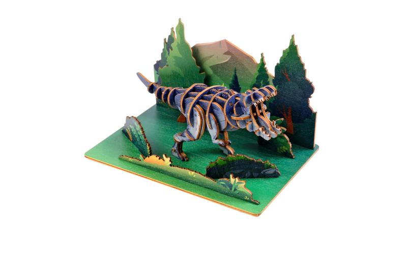 3D Wooden Puzzle - Tyrannosaurus Rex
