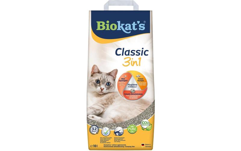 Biokat`s Classic 3in1 10L Katzenstreu