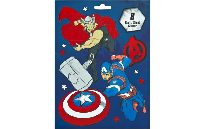 Undercover Stickerblock Avengers