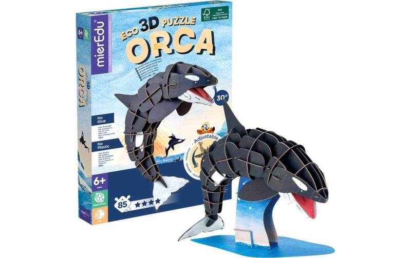 Eco 3D Puzzle - Der Orca