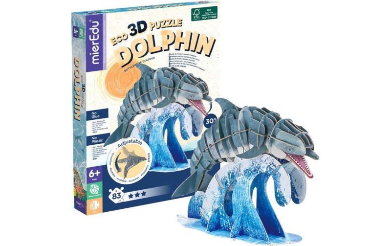 Eco 3D Puzzle - Der Delfin