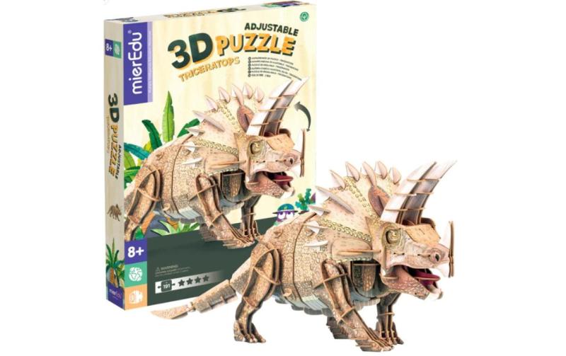 Eco 3D Puzzle - Triceratops