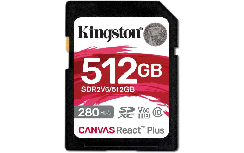 Canvas React Plus SDXC Card 512GB
