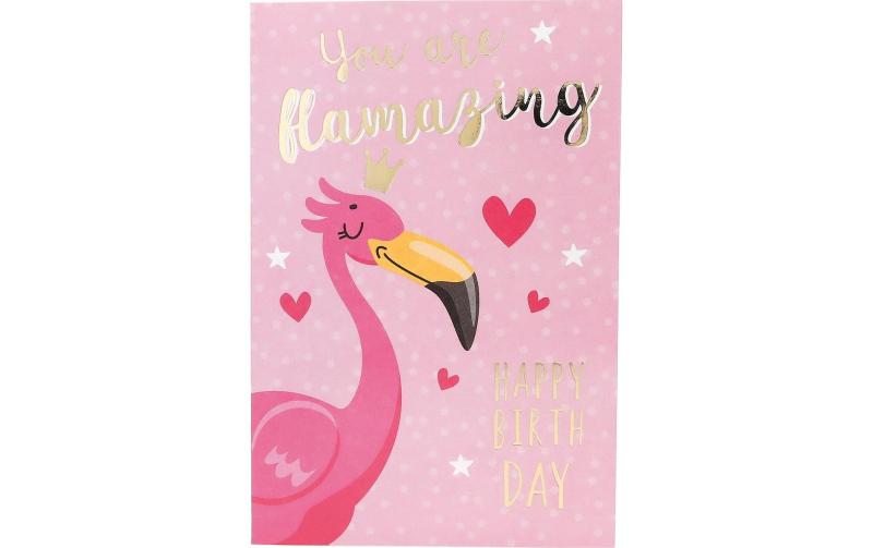 Depesche Musikkarten JumpOut Flamingo