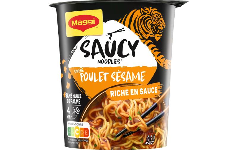 Saucy Noodles Sesame Chicken