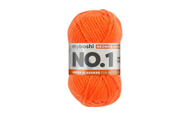 myboshi Wolle Nr.1 neonorange