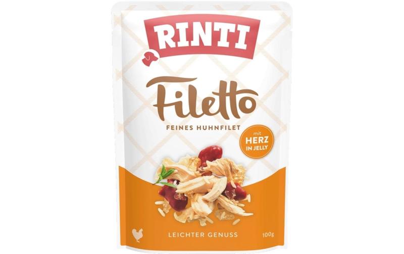 Rinti Filetto Huhn + Herz in Jelly 100g