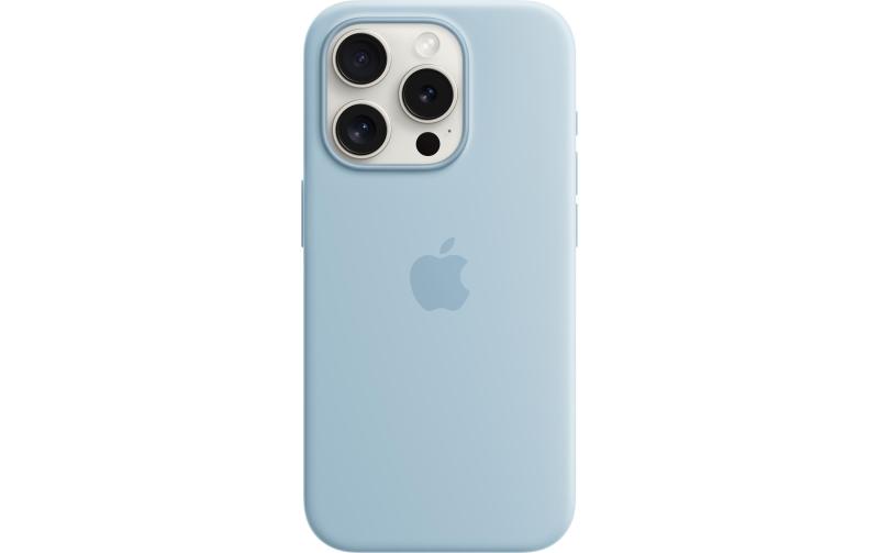 Apple Silicone Case with MagSafe Light Blue