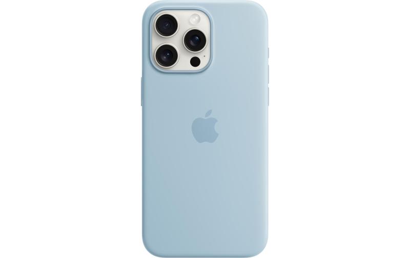 Apple Silicone Case with MagSafe Light Blue