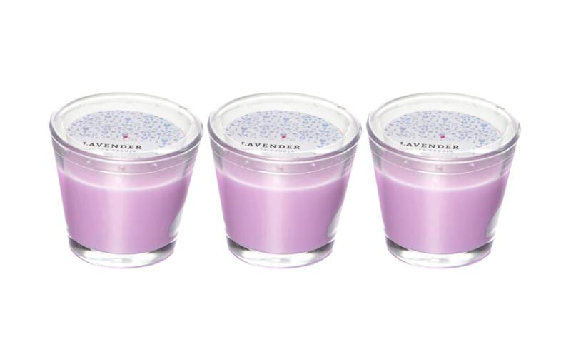 balthasar Duftkerzen Lavendel im Glas,3Stk
