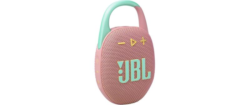 JBL CLIP 5, Bluetooth Speaker, Pink