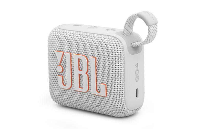 JBL Go 4, Bluetooth Speaker, White