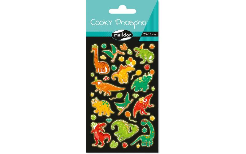 Clairefontaine Sticker Cooky Phospho Dino