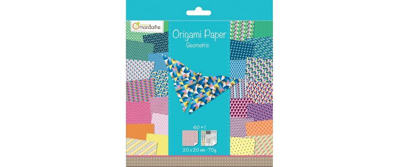 Avenue Mandarine Papier Origami Geometric