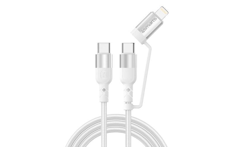 4smarts USB-C auf USB-C & Lightning Kabel
