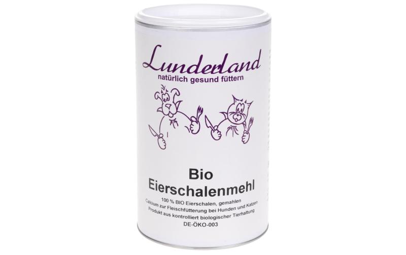 Lunderland Bio-Eierschalenmehl 800g