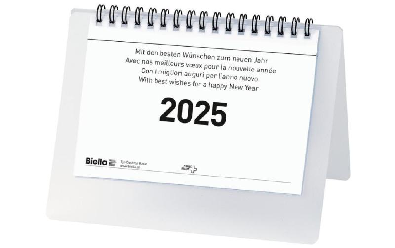 Biella Pultkalender 2025 Desktop Basic
