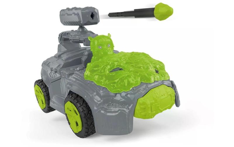 Stein-Crashmobil mit Mini Creature