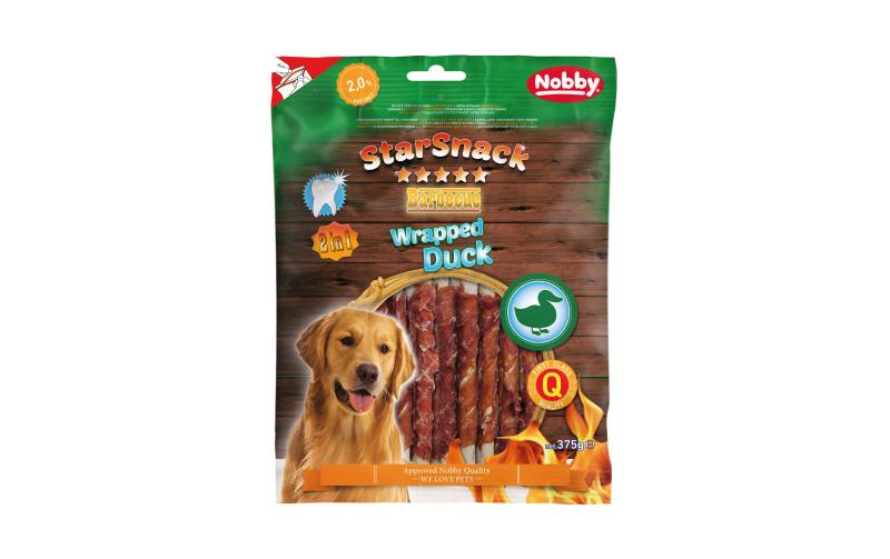 Nobby StarSnack Barbecue Wrapped Duck 375 g