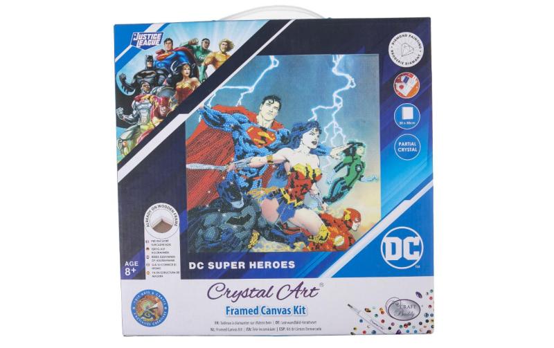 Crystal Art Kit DC Heroes