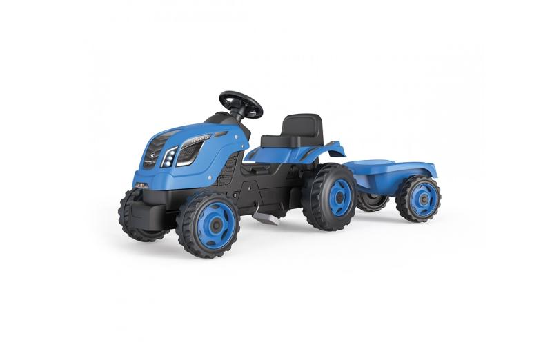 Smoby Traktor Farmer XL Blau