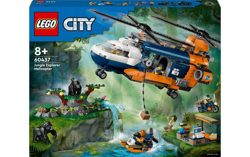 LEGO Dschungelforscher-Hubschrauber