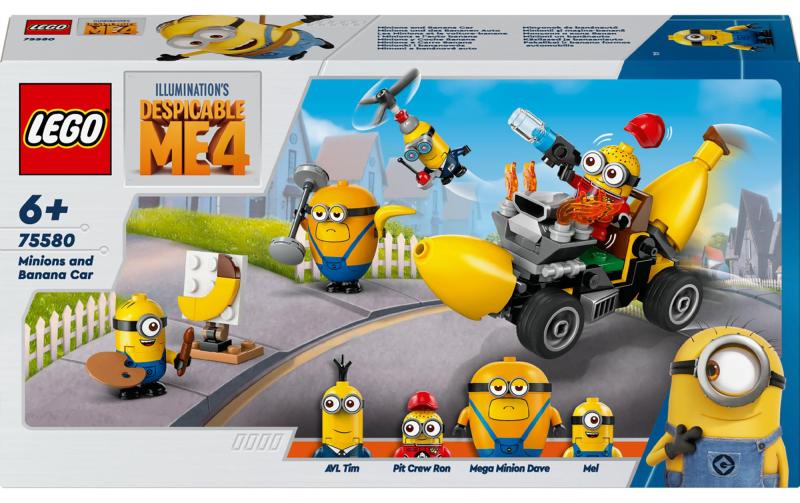 LEGO Minions und das Bananen Auto