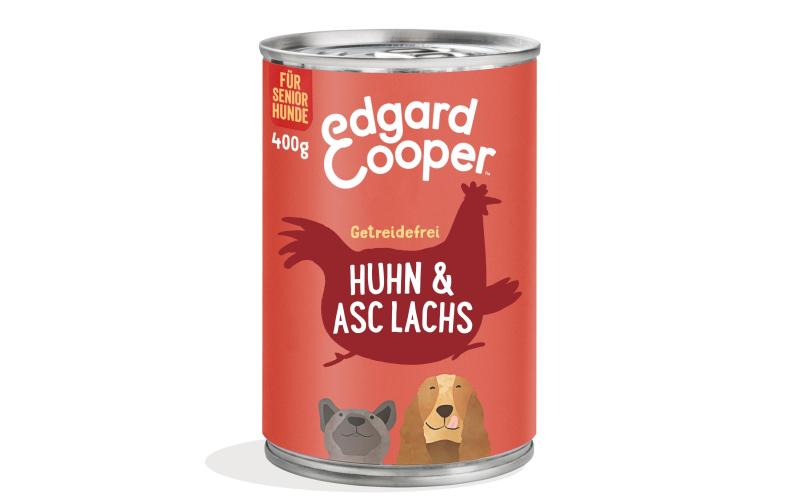 Edgard&Cooper Senior Huhn+Lachs 6x400g