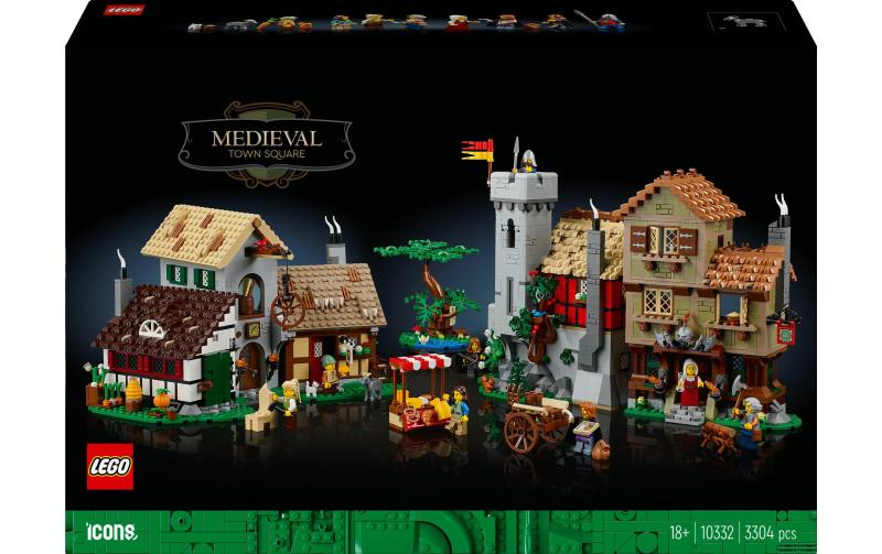 LEGO Mittelalterlicher Stadtplatz