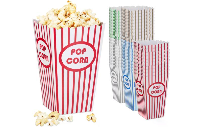 relaxdays Popcorntüten 50er Set