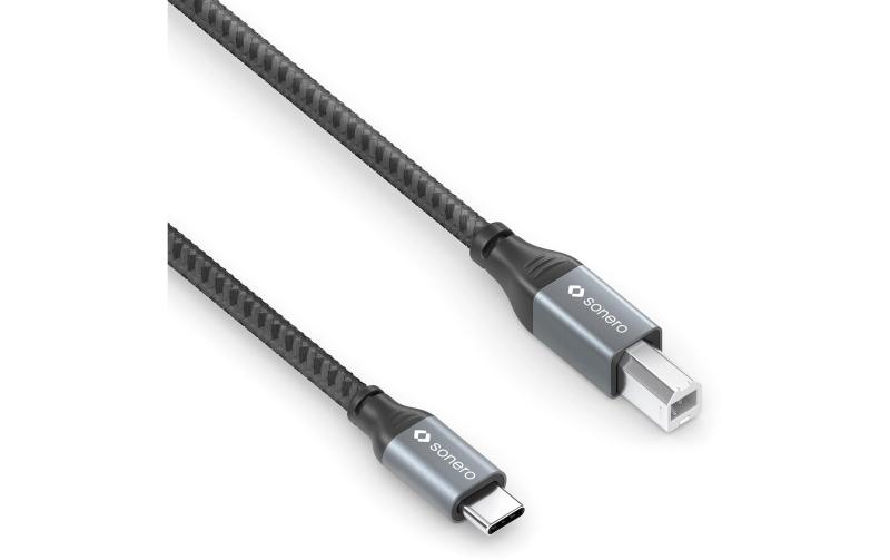 Sonero USB-C - USB-B Kabel, 0.5m