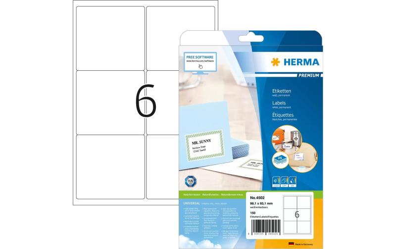 Herma Premium Etiketten, 150 Etik.