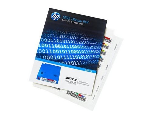 HP Q2011A: 100 Strichcode Etiketten LTO-5