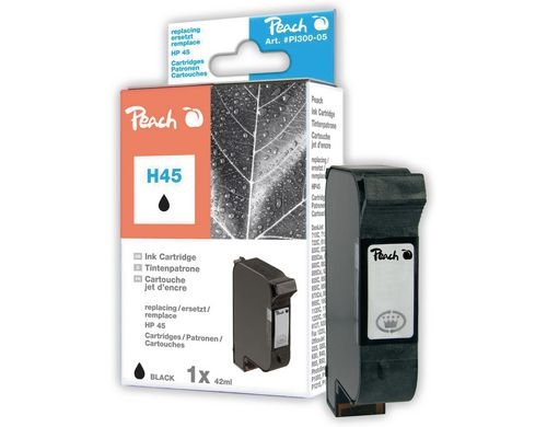 Peach Tinte HP 51645A Nr. 45 black