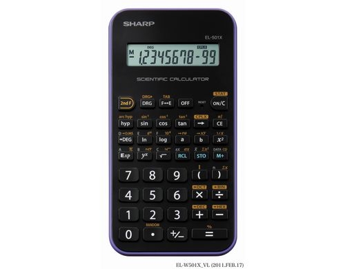 Sharp Schulrechner 10-stellig, EL-501X-GR