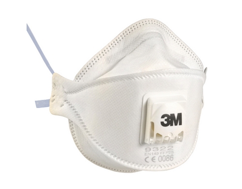 3M Komfort-Faltmaske m. Ventil FFP2 9322-PT
