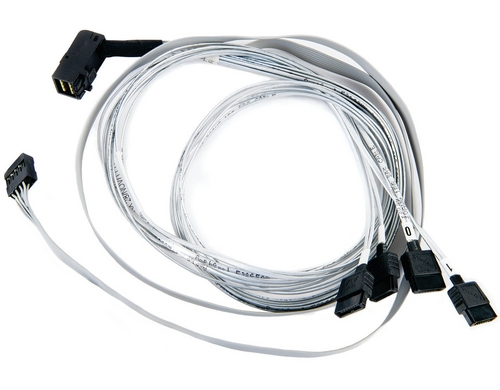 Adaptec HD-SAS Kabel: SFF-8643-4xSATA, 0.8m