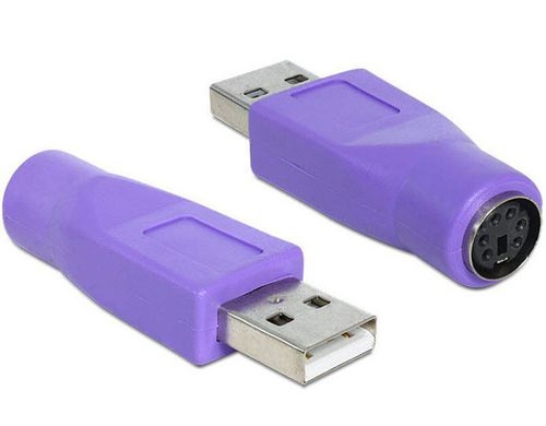 USB Stecker zu PS/2-Buchse Adapter
