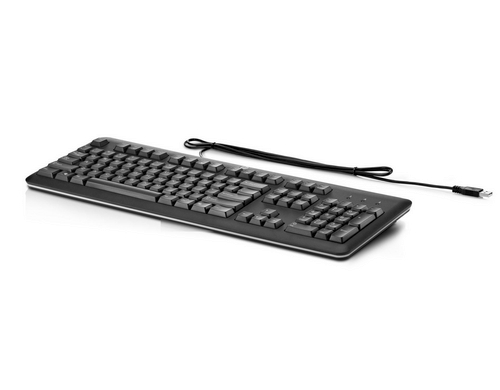 HP Tastatur Standard, USB, Swiss, schwarz