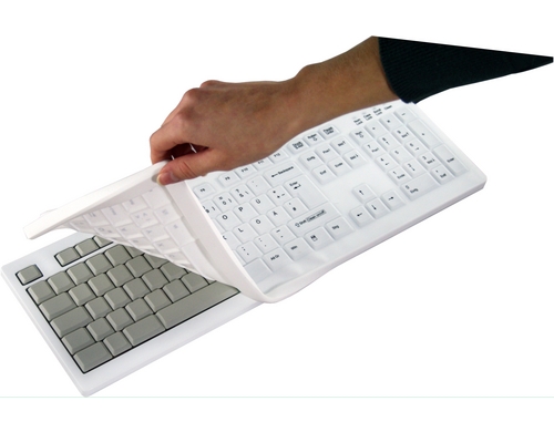 Active Key desinfizierbare Tastatur, weiss