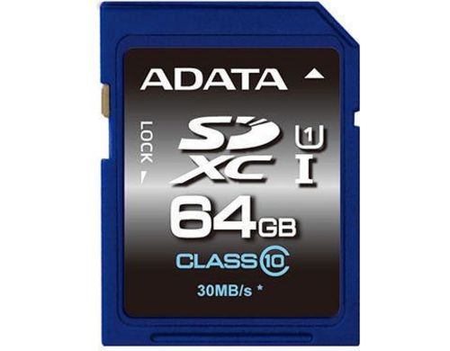ADATA SDXC Card 64GB, Premier UHS-I C10