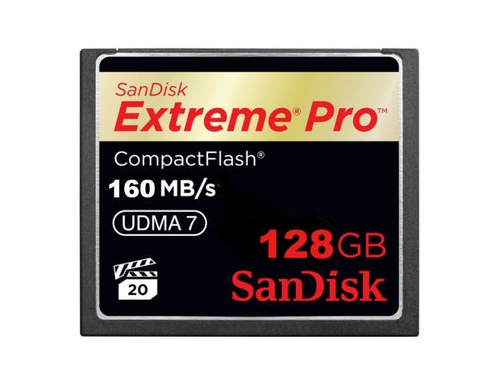 SanDisk CF Card 128GB Extreme Pro 1067x