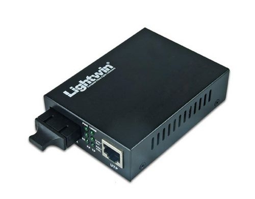 Lightwin Medienkonverter: 100Base-LX: 20Km